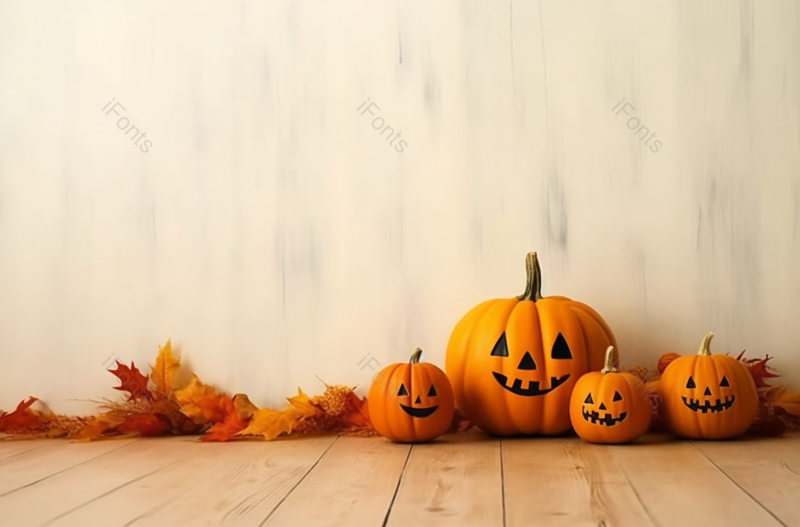 黄色搞怪创意万圣节南瓜实拍图,高清,摄影图,摄影图片,图片大全,摄影图免费下载